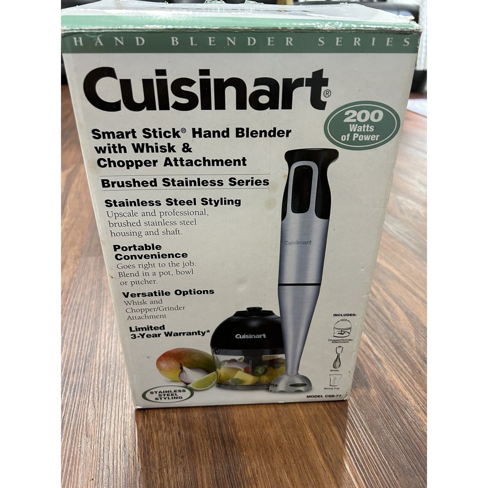 Cuisinart Smart Stick® Hand Blender with Whisk & Chopper Attachment Parts Only